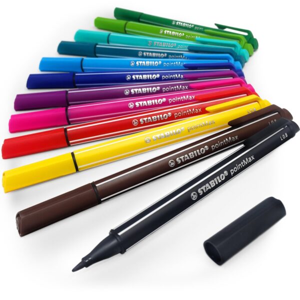 Stabilo PointMax Nylon Tip Fineliner