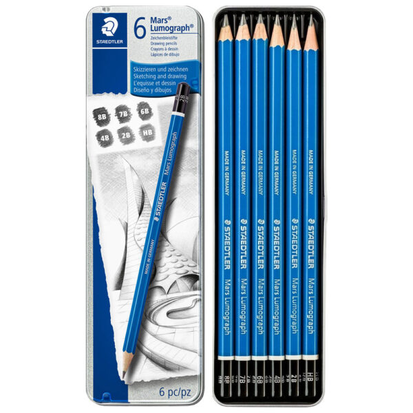 Graphite Pencil 6 Set
