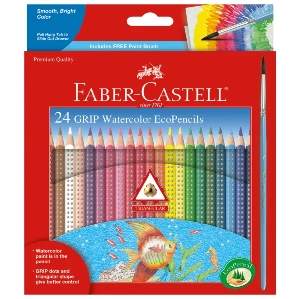 24 Grip Watercolor EcoPencils